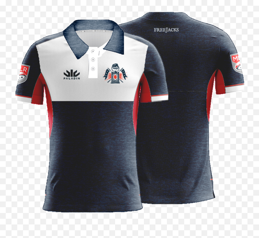 New England Free Jacks Rugby Club - Active Shirt Png,Polo Png
