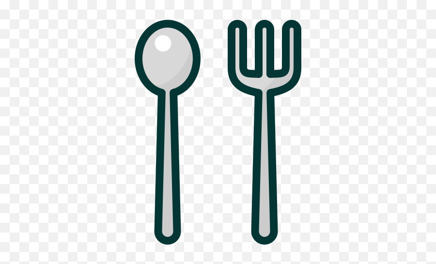 Spoon And Fork - Free Food And Restaurant Icons Horizontal Png,Fork Knife Icon