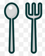 Spoon And Fork - Free food restaurant icons Horizontal png