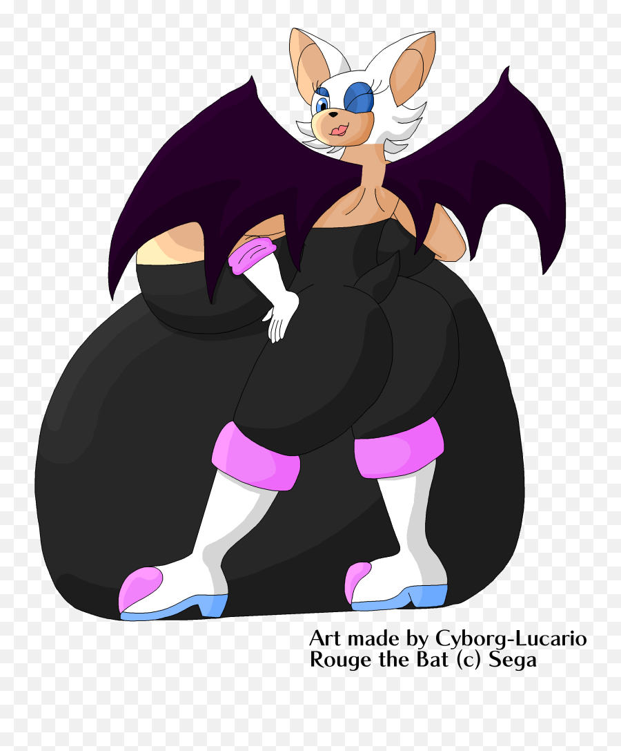 Download Free Sonic Bat Anime Rouge X The Icon Favicon - Big Rouge The Bat Png,Sonic Icon Png
