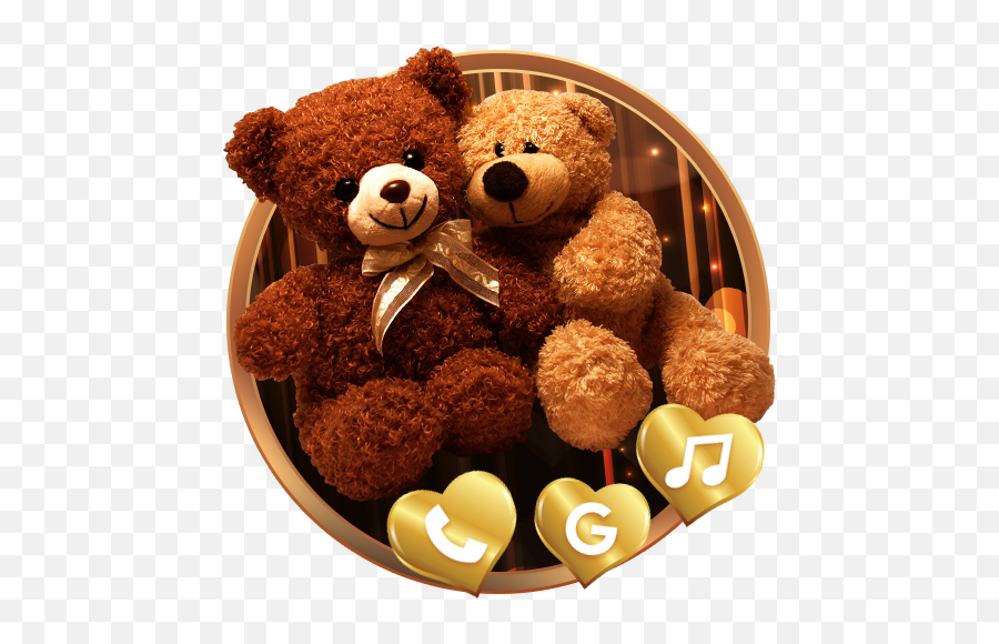 Teddy Bear Launcher Theme Live Hd Wallpapers Apk 10 - Lock Screen Teddy Bear Png,Xperia App Drawer Icon