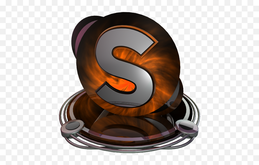 Skype Orange - Download Free Icon Orange And Chrome On Artageio Utorrent Red Icon Png,Skype Icon Download