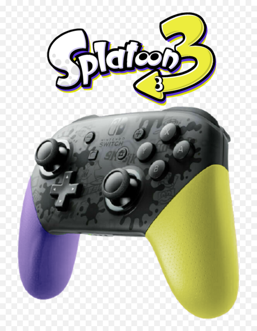 I Created The Realistic Splatoon 3 Pro Controller Concept - Splatoon Nintendo Switch Pro Controller Png,Splatoon Squid Icon