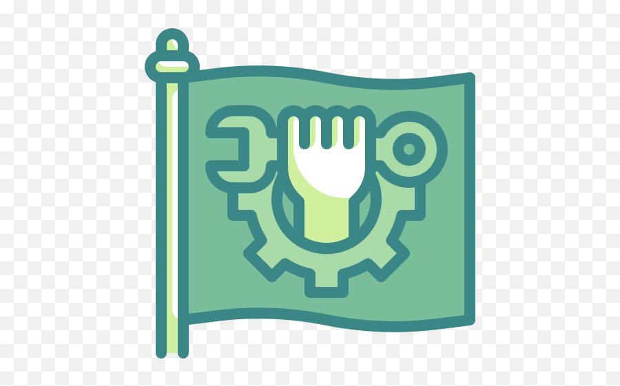 Flag Icon Labour Worker Wrench Hand - Melt Bar And Grilled Png,Fist Icon