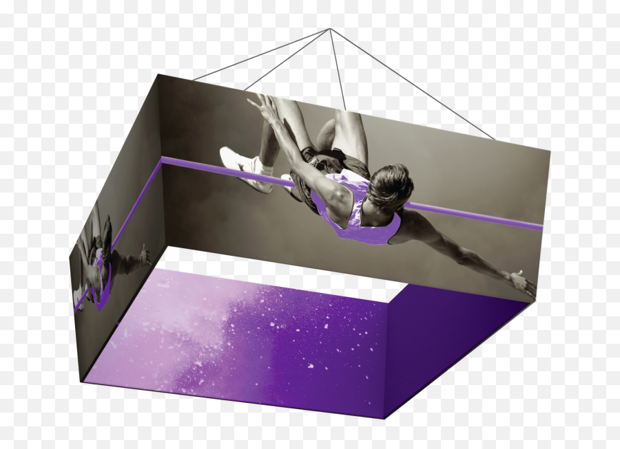 3d Square Png - High Jump Stock 5132547 Vippng Rectangle,Jump Png