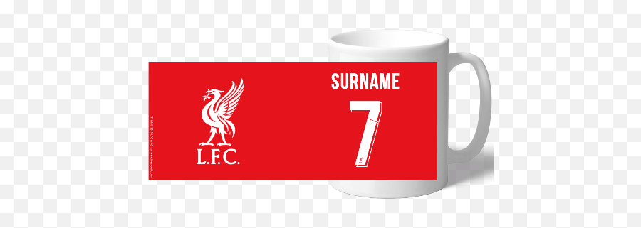 Liverpool Fc Back Of Shirt Mug Png Logo
