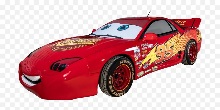 Rent The Lightning Mcqueen Car - Texas Movie Cars Lightning Mcqueen Body Kit Png,Lighting Mcqueen Png