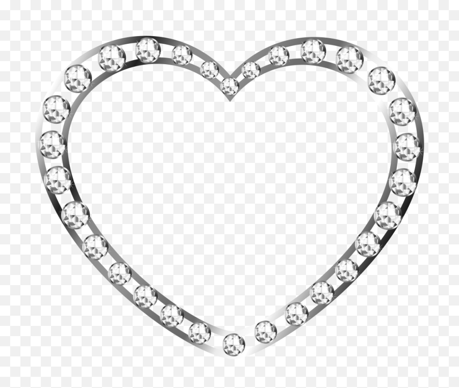 Heart Money Image - Silver Heart Frame Png Full Size Png Silver Heart Png,Heart Frame Png