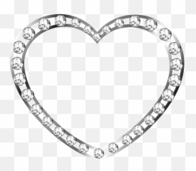 Heart Money Image - Silver Frame Png Full Size PNG