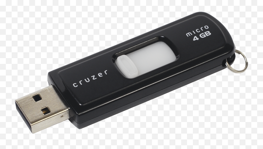 Sandisk Cruzer Micro - Storage On A Computer Png,Flash Drive Png