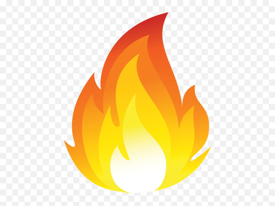 Fire Clip Flame Transparent Png - Transparent Fire Emoji Png,Campfire Transparent Background