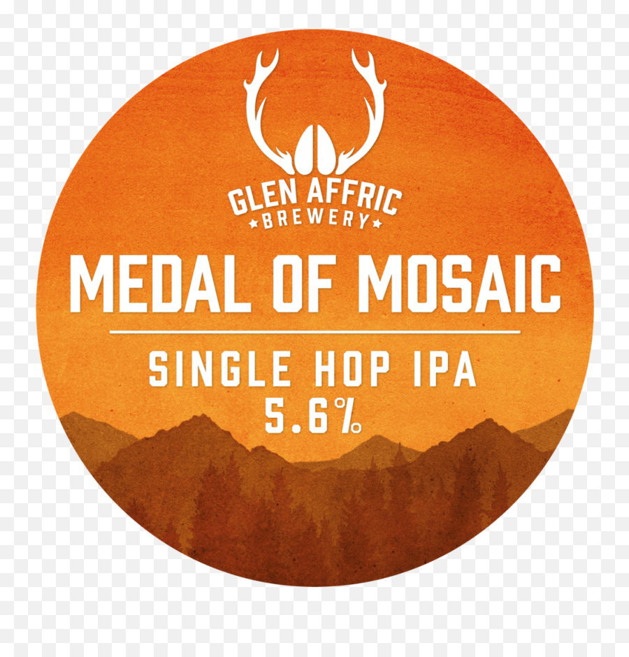 Medal Of Mosaic Glen Affric Brewery Png