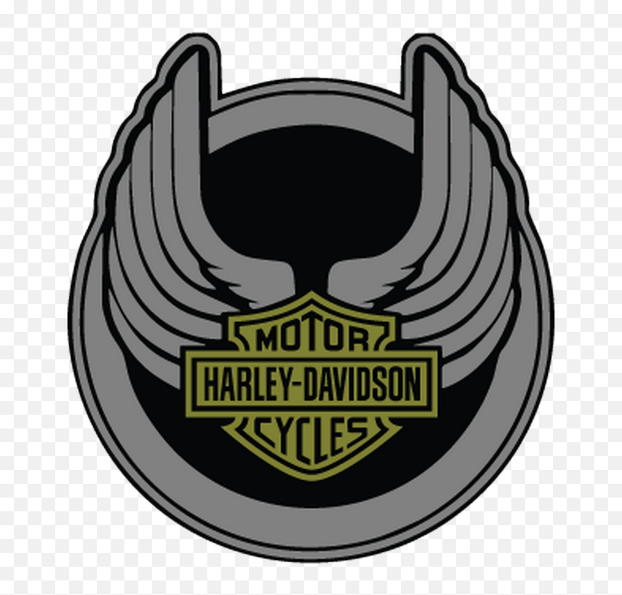 Harley Davidson Wings Decal 3 - Harley Davidson Woman Memes Png,Harley Davidson Logo With Wings