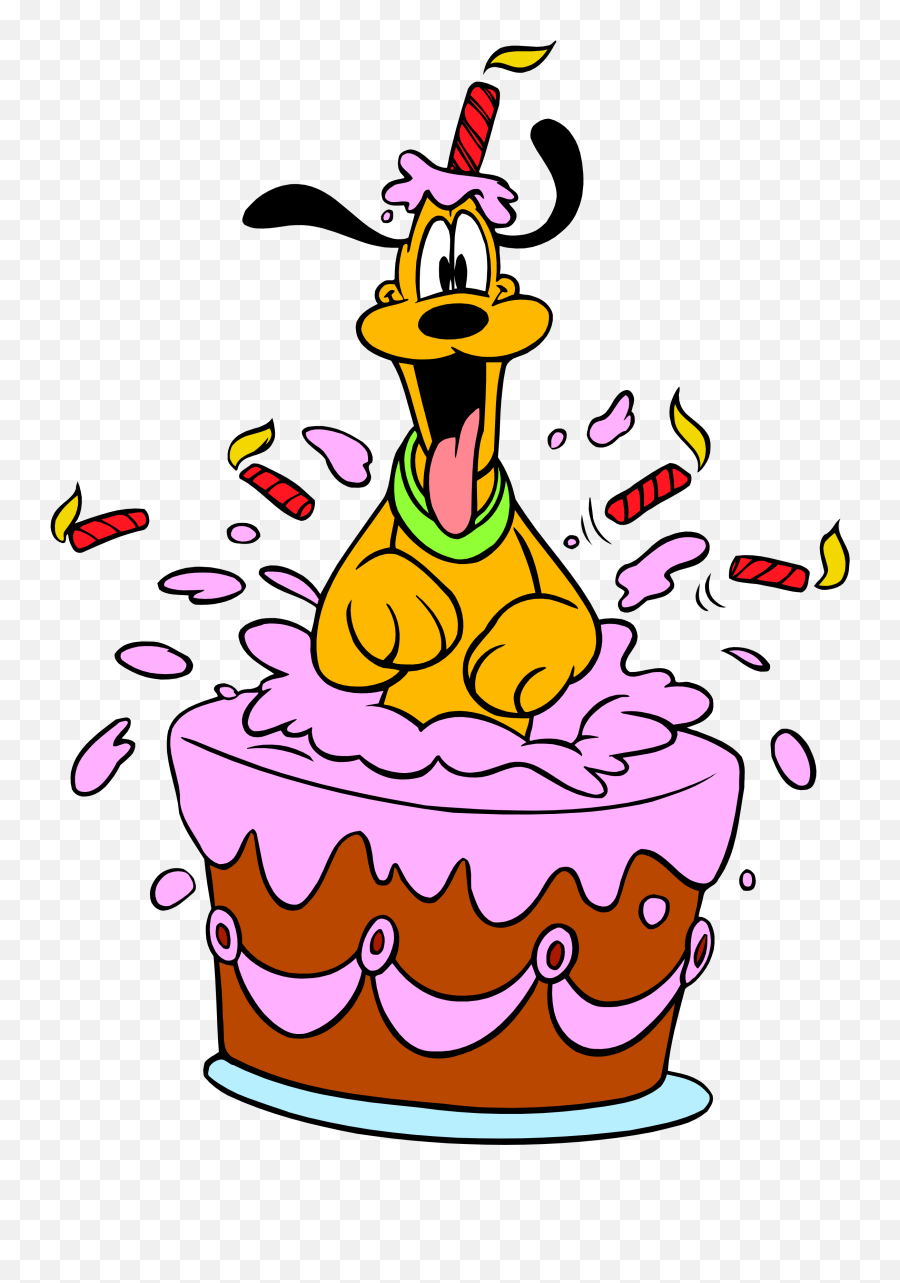 Happy Birthday Disney Pluto - Happy Birthday Pluto Disney Png,Pluto Png ...