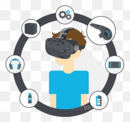 Htc Vive Guide Vr - Vr Clipart Png Full Size Png Download Vr Clipart,Vive Png
