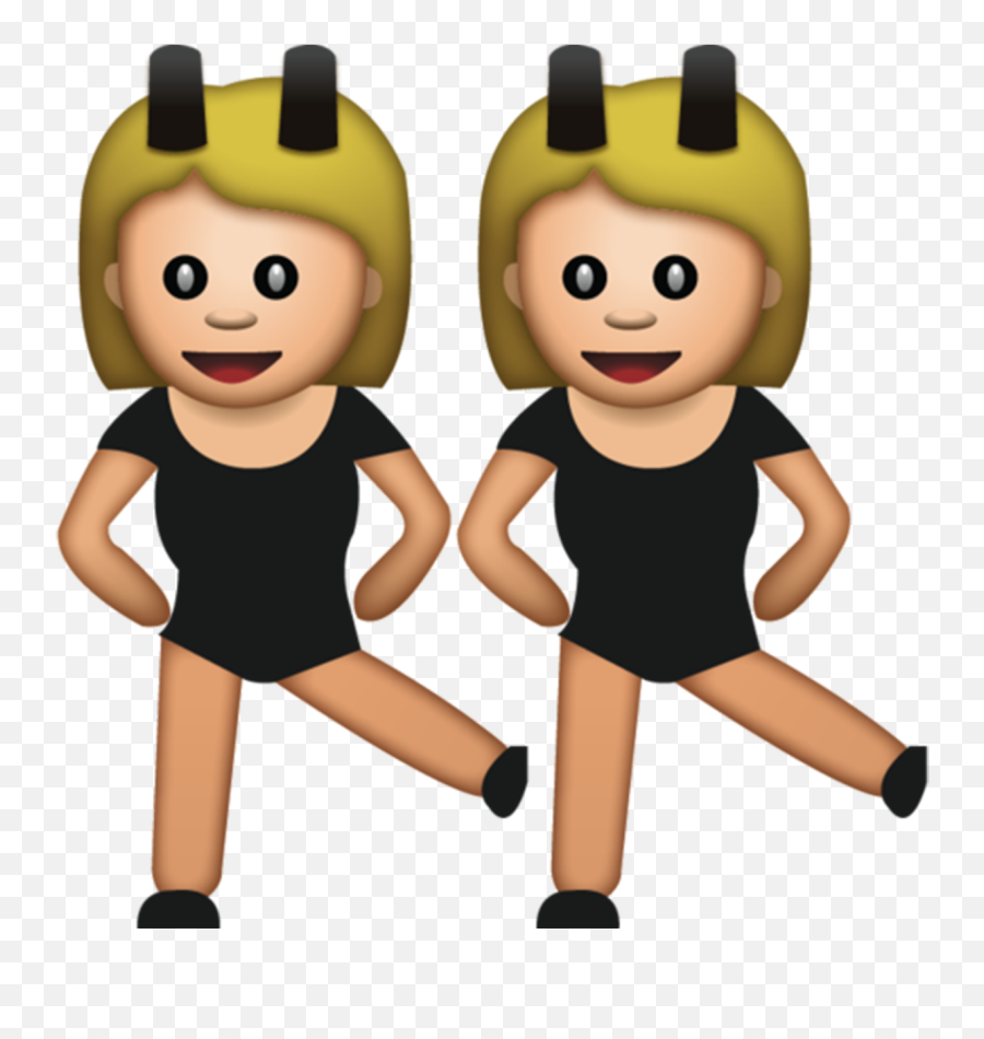 Dancing Girl Emoji Png - Dancing Girls Emoji Png Full Size Emojis De Mejores Amigas,Dancing Girl Png