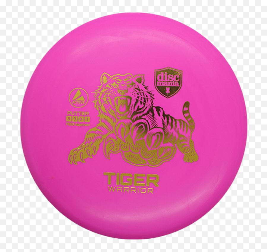 Tiger Warrior 170g U2014 Utililty Disc Golf - Circle Png,Ultimate Warrior Png