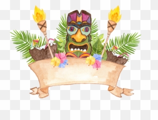 Hawaiian Clipart Transparent Background Png Luau
