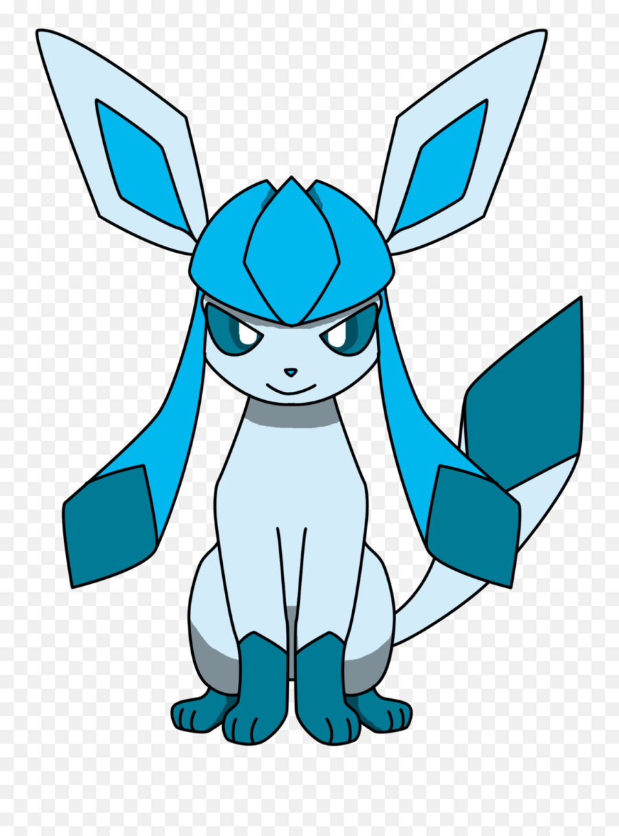 Glaceon Drawing - Pokemon Glaceon Png,Glaceon Png