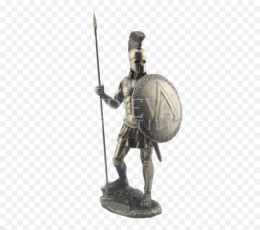 Spartan Sword Png - Spartan Warrior With Spear And Hoplite Spartan Warrior Statue,Spear Png