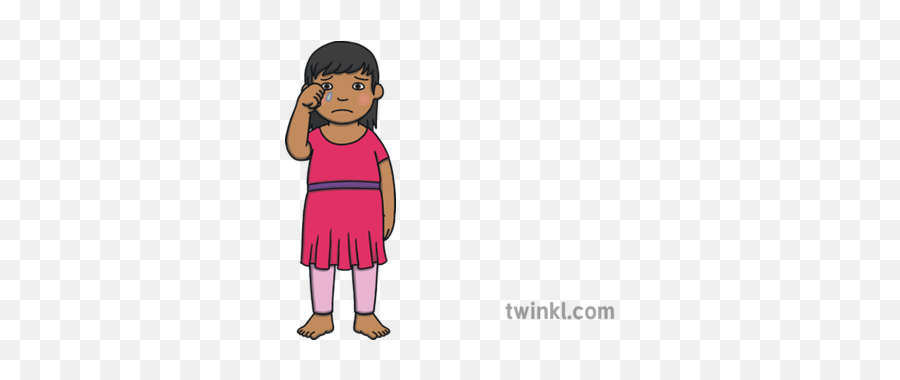 Sad Toddler Girl Eyes Open Child Development Offspring - Cartoon Png,Crying Eyes Png