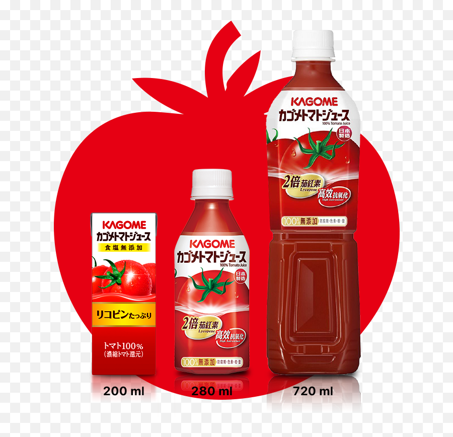 Tomato Juice - Kagome Carbonated Soft Drinks Png,Product Png