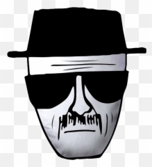 Breaking Bad - 18 Heisenberg Plush Head Face png