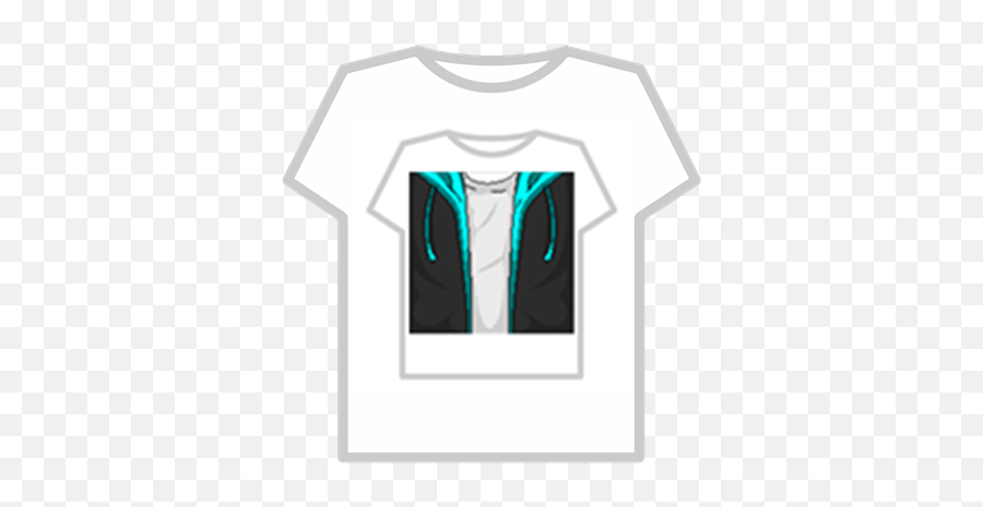 Black jacket with blue shirt roblox