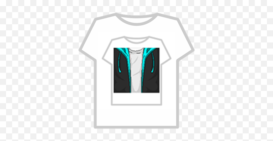 PC / Computer - Roblox - Black Jacket With Blue Shirt - The