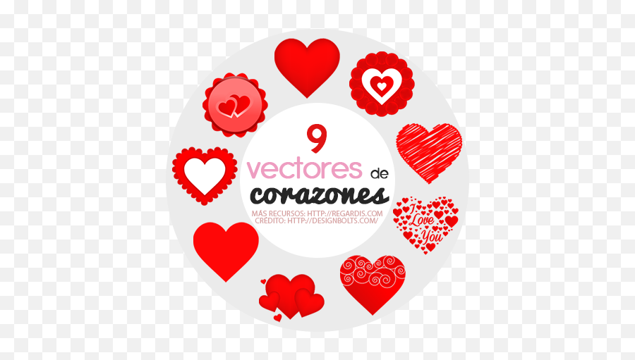 9 Vectores De Corazones Gratis Regardis - Heart Png,Corazones Png