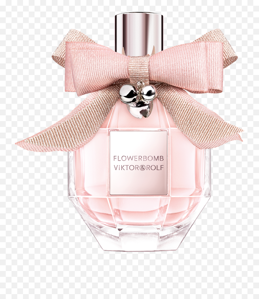 Flowerbomb Pink Bow Holiday Limited Edition Png
