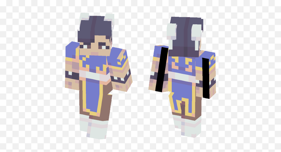 Download Chun Li Minecraft Skin For Free Superminecraftskins - Fictional Character Png,Chun Li Png