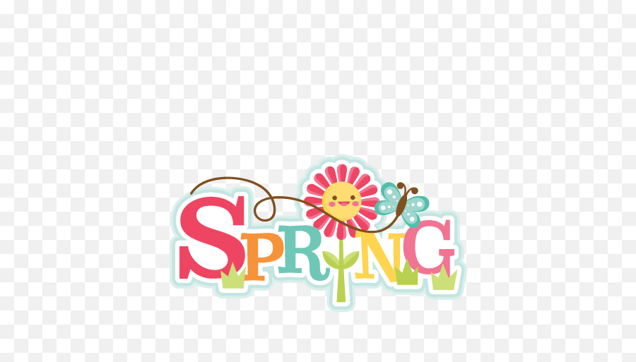 Spring Clipart Scrapbook - Miss Kate Cuttables Spring Png,Spring Clipart Png