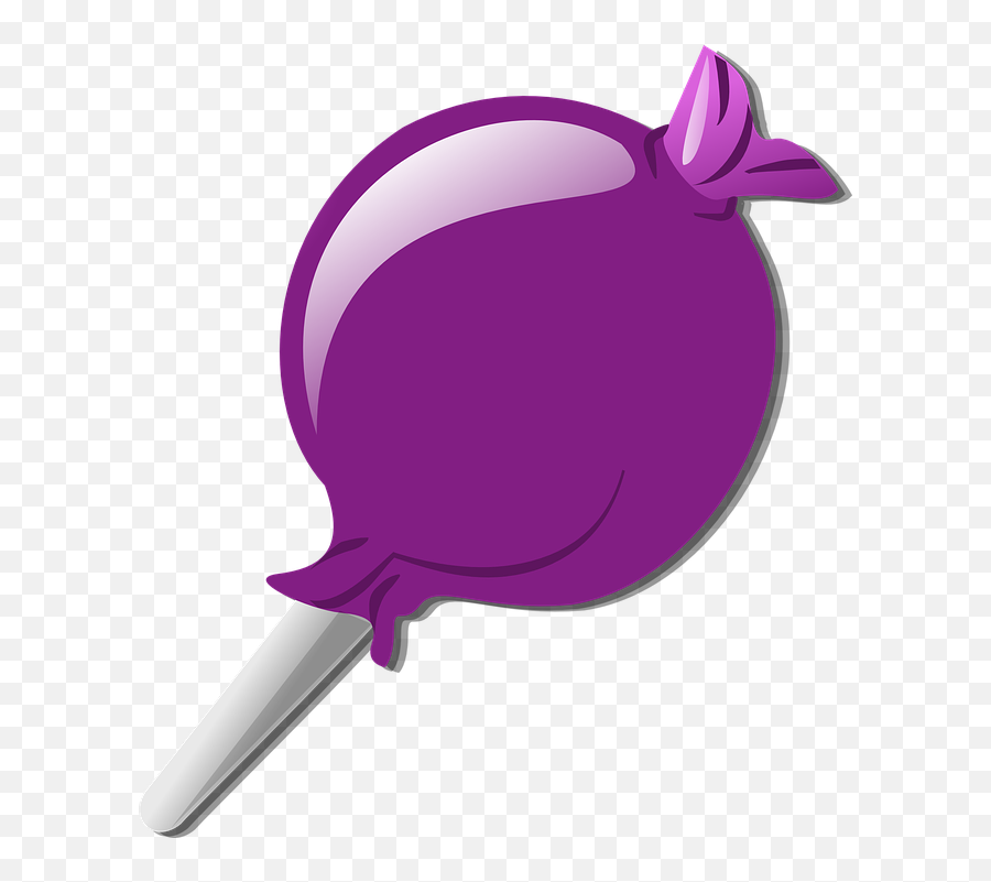 Candy Lollipop Sweet - Purple Candy Clipart Png,Lolipop Png