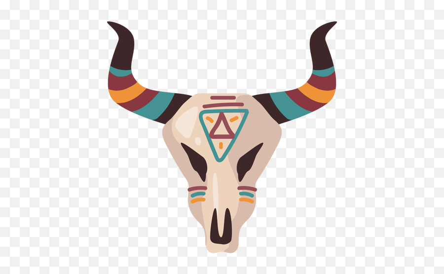 Buffalo Skull Illustration - Transparent Png U0026 Svg Vector File Craneo De Bufalo Animado,Buffalo Png