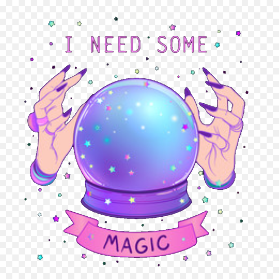 Magic Crystalball Fortuneteller - Transparent Background Gypsy Crystal Ball Background Png,Crystal Ball Png