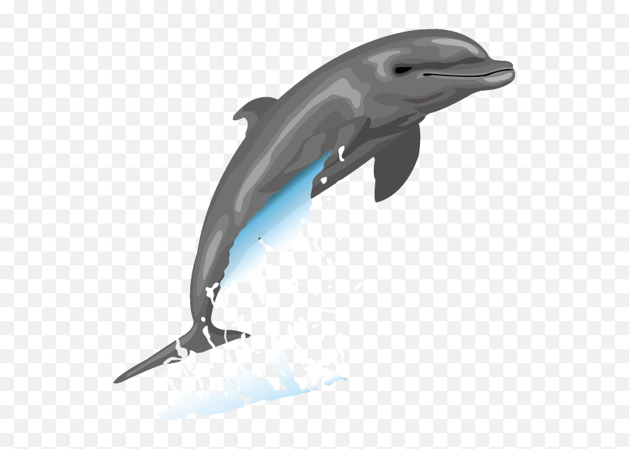 Dolphin Free Content Drawing Clip Art - Vector Dolphins Png Transparent Simple Dolphin Clipart,Dolphins Png