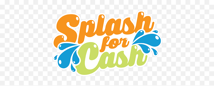 Splash For Cash U2013 Blue Island Parks - Graphic Design Png,Cash Logo