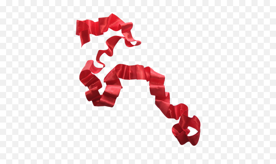 Transparent Red Bows Ornament Ribbon - Horizontal Png,Transparent Ribbons