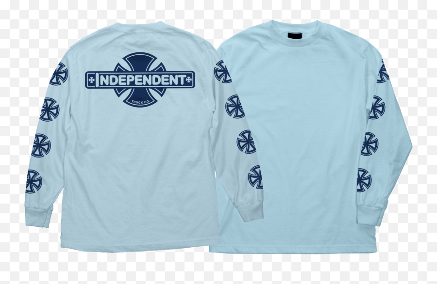 Independent Cross Fill Long Sleeve Shirt Available In 2 Colors Png