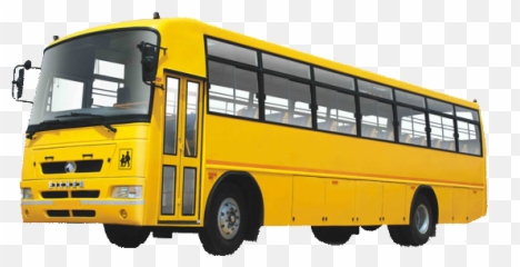 Transport - School Bus And Taxi png
