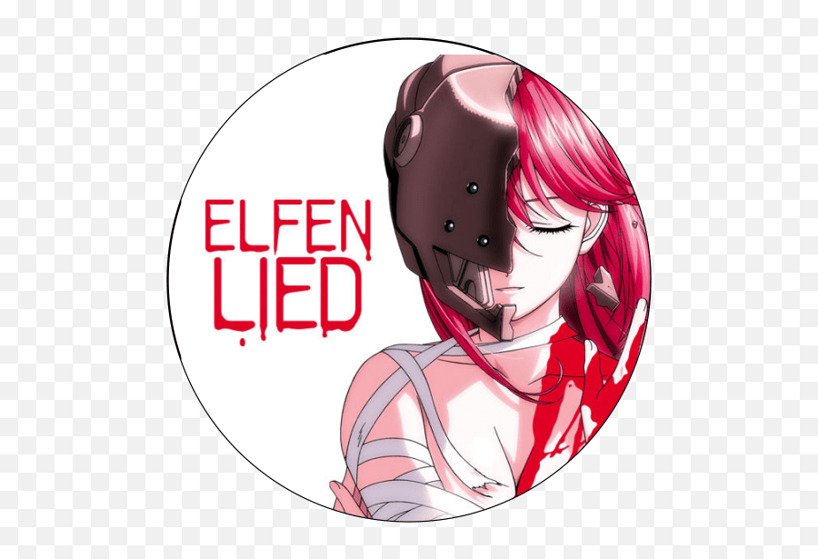 Download Hd Button Elfen Lied - Elfen Lied Lucy Transparent Elfen Lied Png,Lucy Png