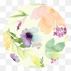 Flores Acuarela Png Transparent Images - Decorative,Acuarela Png