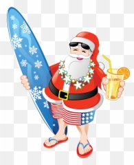 Christmas In Holiday Party - Christmas In July Santa Png,Holiday Party Png