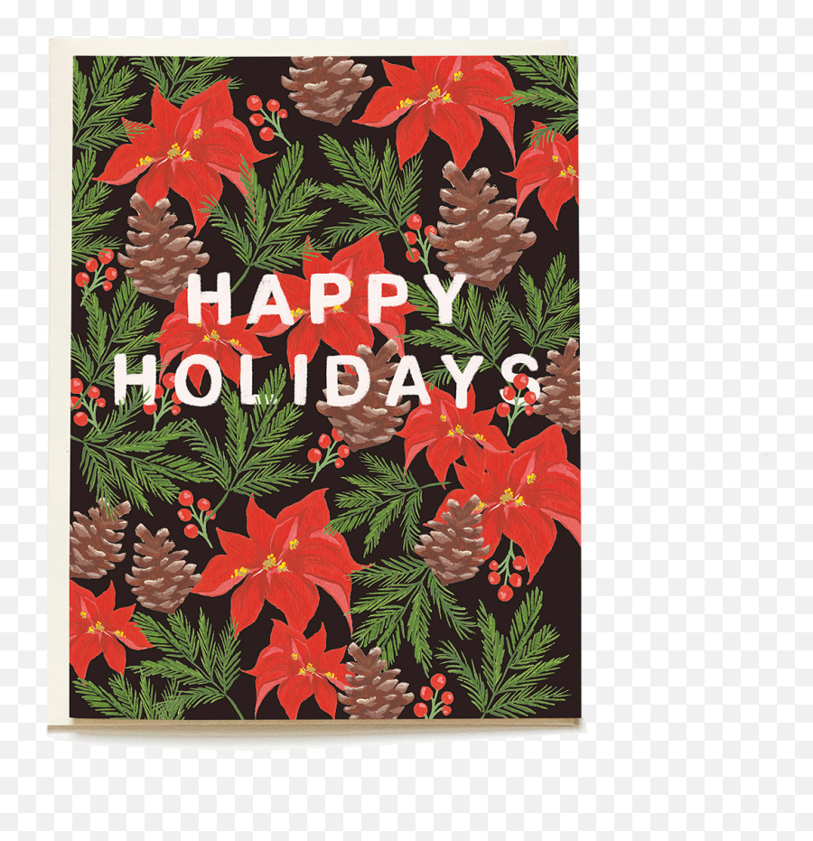 Happy Holidays Card - Door Mat Png,Happy Holiday Png