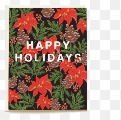 Happy Holidays Card - Door Mat Png,Happy Holiday Png