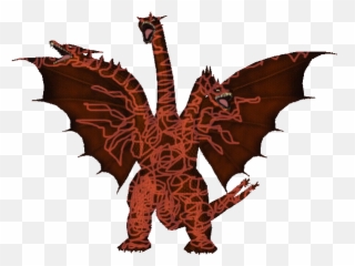 King Ghidorah Png Image With No - Omega King Ghidorah,King Ghidorah Png