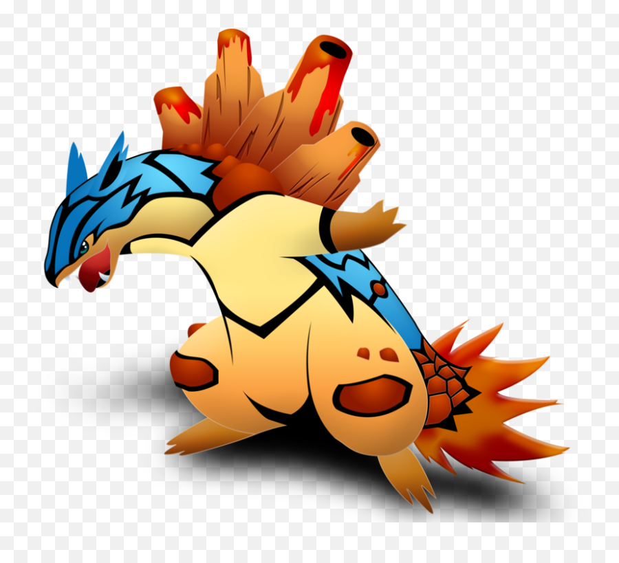 Download Png - Mega Typhlosion,Typhlosion Png