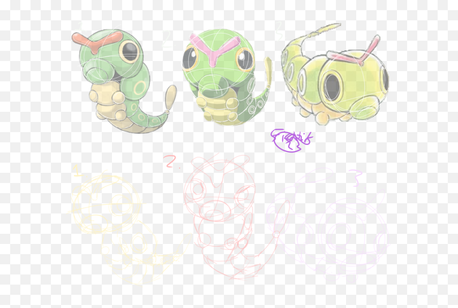 Pokemon Caterpie Transparent Png Image