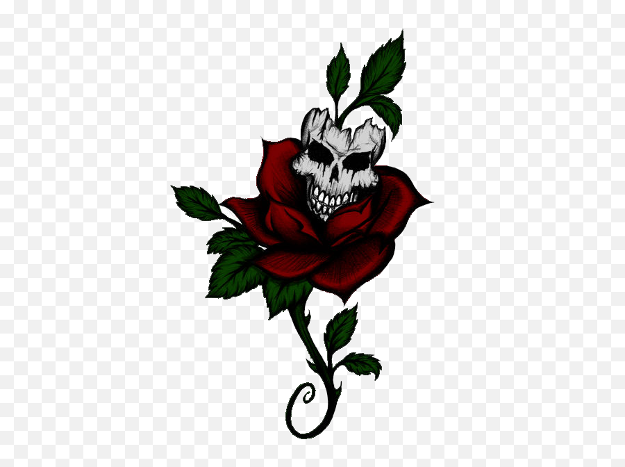 Rose Tattoo Transparent Image - Rose Tattoo With Thorns Png,Tattoo Png Transparent